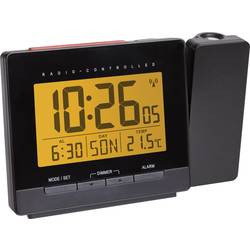 TFA Dostmann TFA - Thermometer - digital - Schwarz 60.5016.01 Funk Wecker digital Schwarz