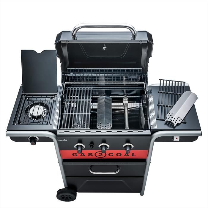 CHAR-BROIL Barbecue Gas2coal 3 Fuochi + 1-black