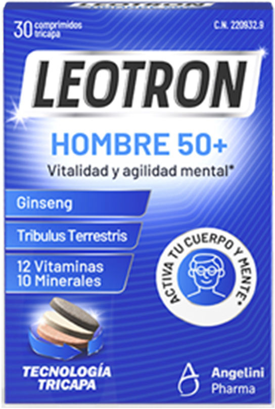 Leotron Hombre 50+ comprimidos 30 u