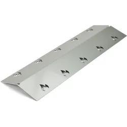 Edelstahl Brennerabdeckung 39 x 12,5 cm - Ersatz Aromaschiene überlebt deinen Grill