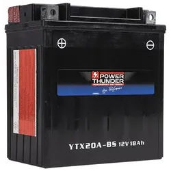 Power Thunder PTX20A-BS, Batterien + Akkus