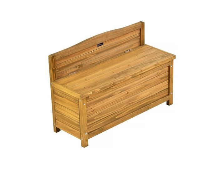 Habitat Garten Gartenbank ben Braun, Holz, 33x60x90 cm, Gartenmöbel, Gartenbänke