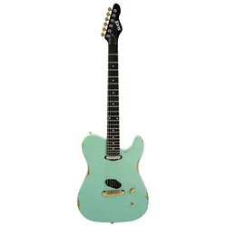 Slick SL50 SG E-Gitarre Surf Green
