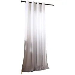 VORHANG FARBVERLAUF HxB 245x140 cm Grau