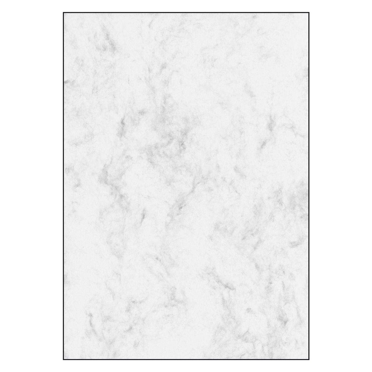sigel Marmor-Papier, A4, 200 g/qm, Edelkarton, grau