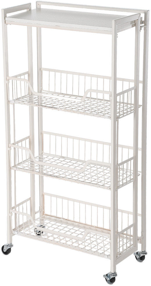 Rio 50 cm W Storage Rack Natural 100cm H X 50cm W X 25cm D