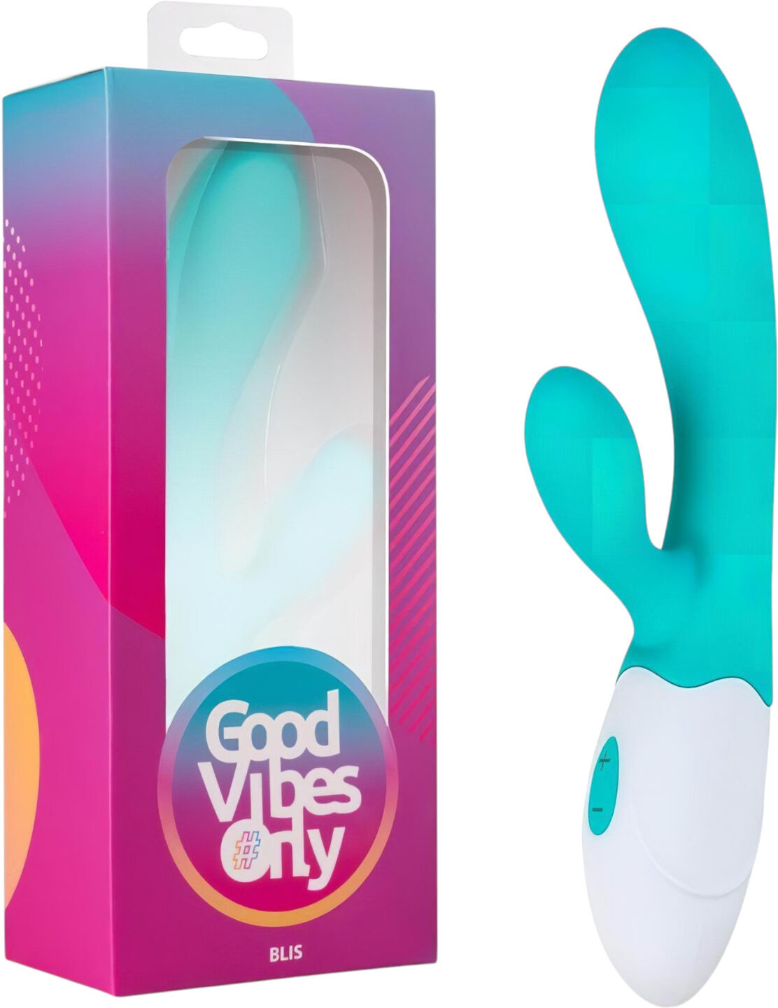 Good Vibes Only Blis Rabbit - Clitoral Arm Vibrator (Turquoise)