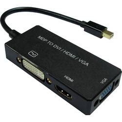VALUE Adapterkabel Mini DisplayPort - VGA / DVI / HDMI, v1.2, Aktiv 12.99.3154