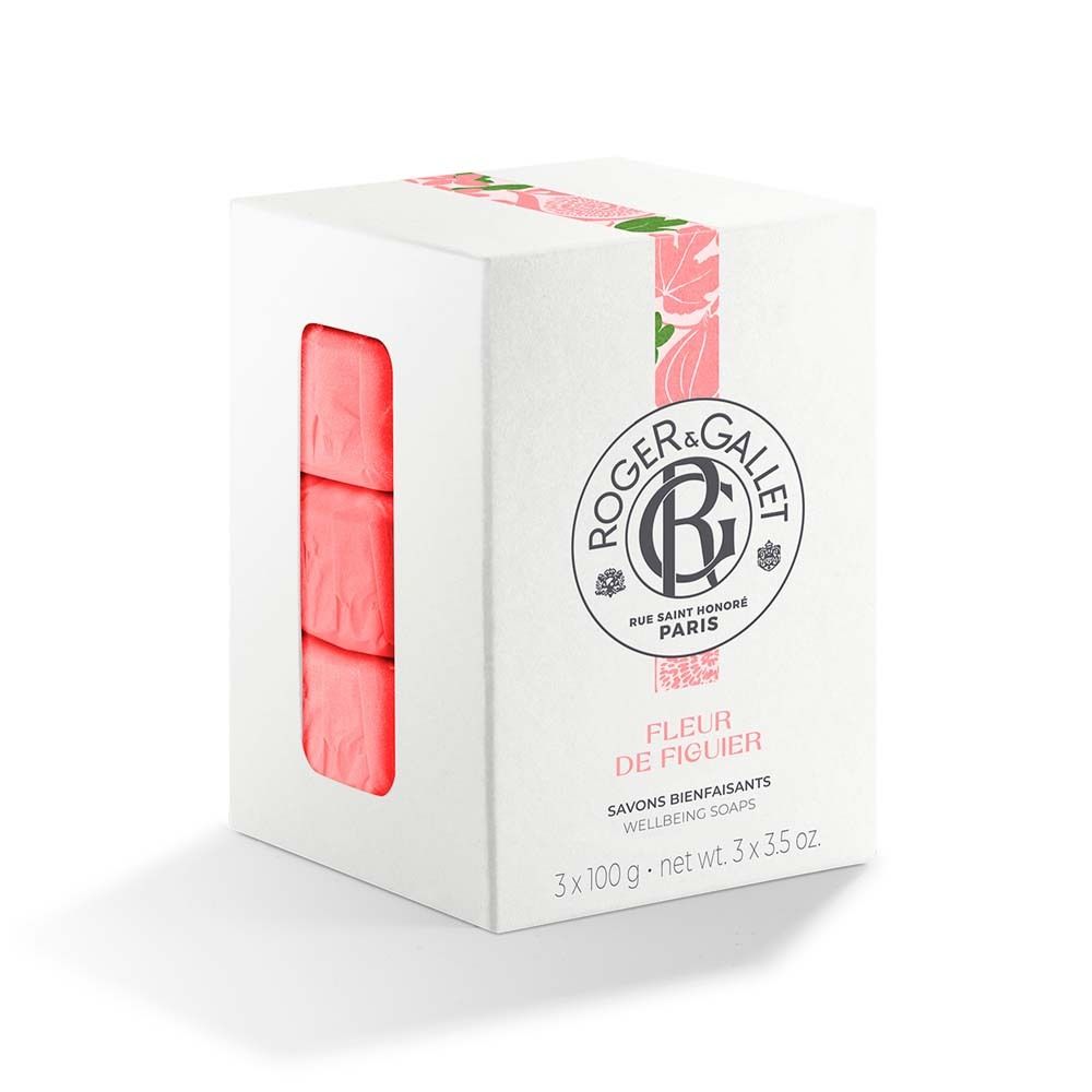 R&G Fleur de Figuier Wohlfühl-Seifencoffret 3x100 g Seife