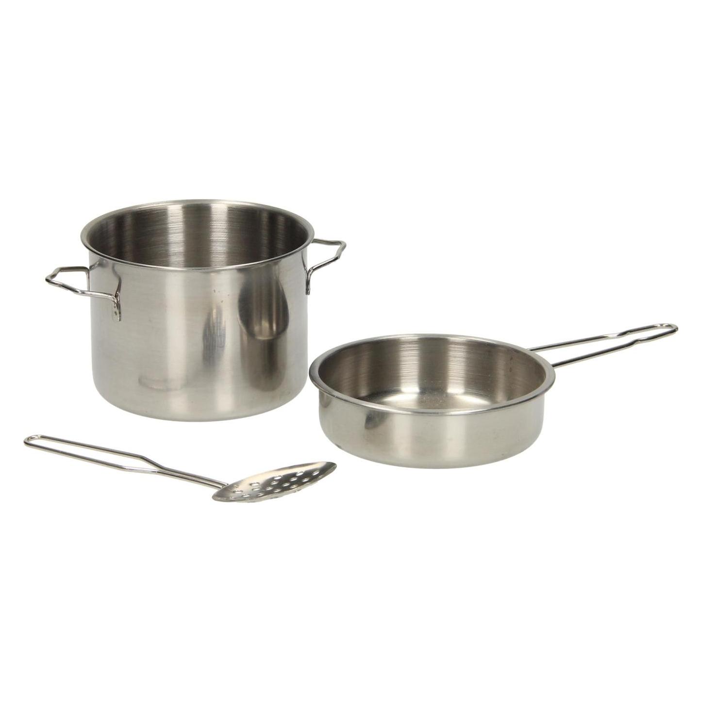 Pfannenset Metall, 3-teilig. (49619499)