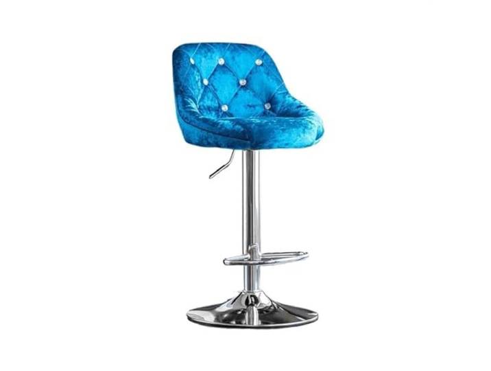 Bvn5kQ3dy Barstühle 60–80 cm hoher, drehbarer Haushalts-Küchenstuhl(Blue)