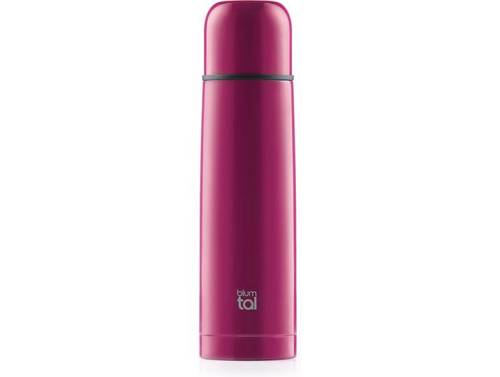 Blumtal Thermosfles - Lekvrije thermosfles met drinkbeker voor onderweg - Isolerende Thermoskan - Roestvrij staal - 1000 ML - Berry