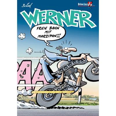 WERNER – FREIE BAHN MIT MARZIPAN!!!, Taschenbuch von Feldmann Rötger,Brösel, Bröseline, 978-3-947626-12-0