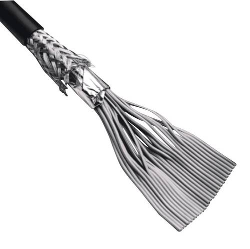 3M 3659/16 100 SF Flachbandkabel Rastermaß: 1.27mm 16 x 0.08mm² Schwarz, Grau Meterware