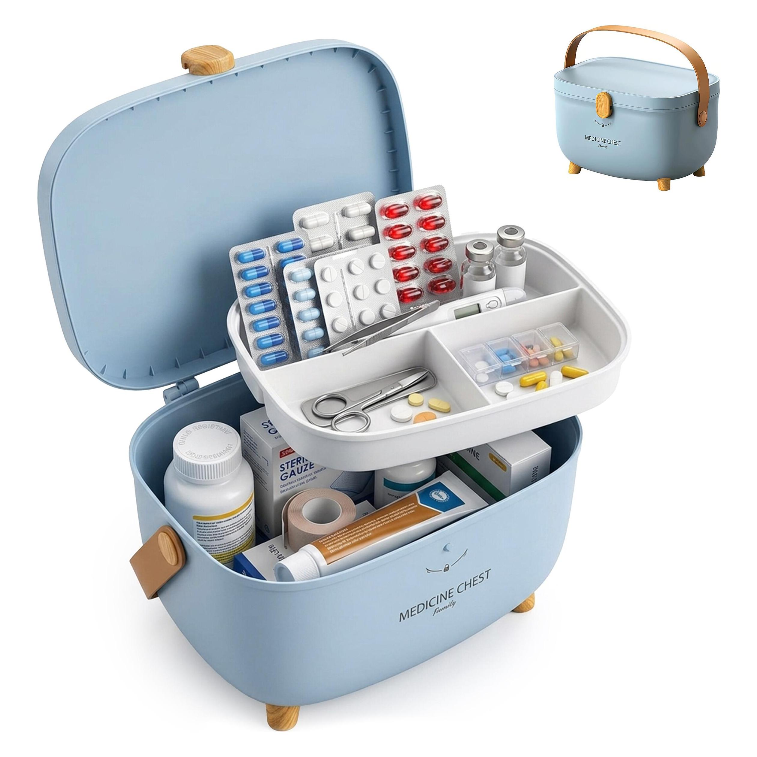 Relaxdays Medizinbox (4052025824983)