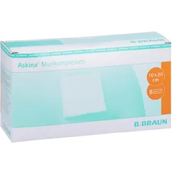 Askina Mullkompressen 10x20 cm steril