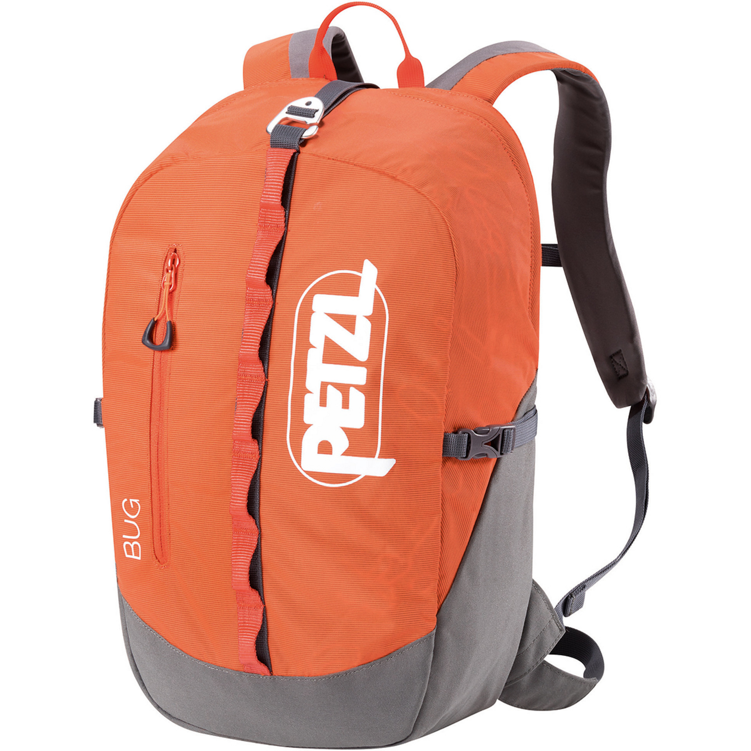 Petzl Bug Kletterrucksack Kletterrucksäcke rot Größe 18L Alpinklettern