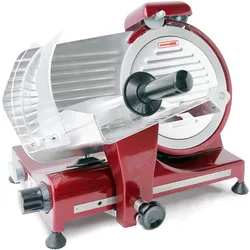 Hendi Aufschnittmaschine red edition 250, Aufschnittmaschine, Rot