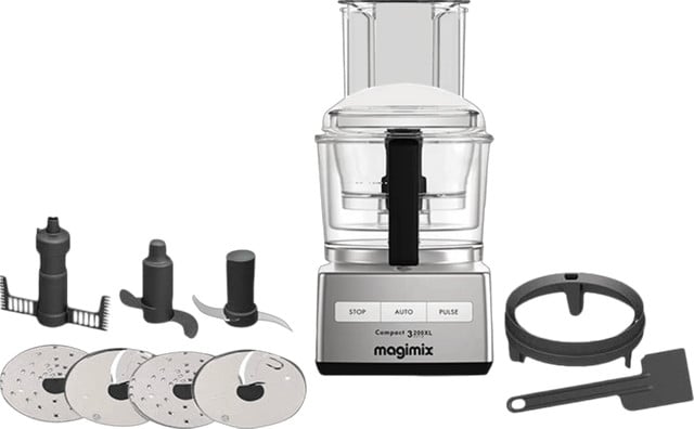 Magimix CS 3200 XL Foodprocessor Mat Chroom