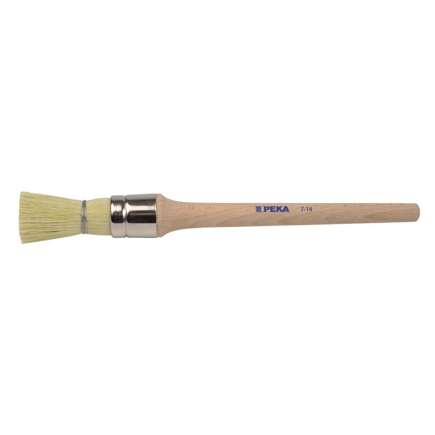 Ebnat Leimpinsel 14mm weisser Fiber (14 mm) (141820 / Peka Nr. 7-8)