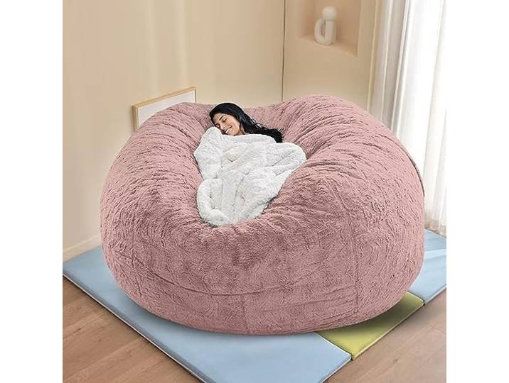 DDS22E Sitzsack ohne Füllung Vielseitiger und bequemer Sitzsack, perfekt for jeden Wohnraum.(#10,7FT (180*90CM))