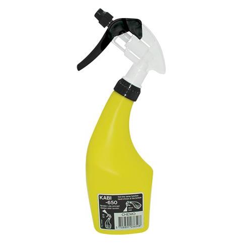Kabi Sprühflaschen 0,65L gelbaus chemikalienbeständigen Materialien hergestellt (0.65 l) (KA650CHGUL)