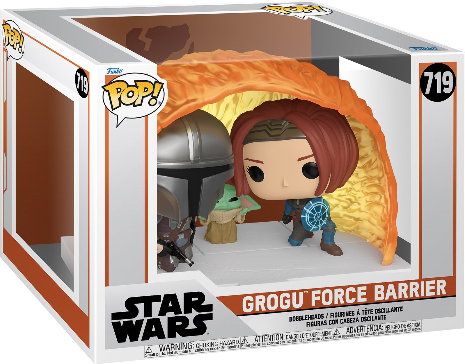 Funko Pop! Vinyl Figuur Star Wars - Grogu Force Barrière 719