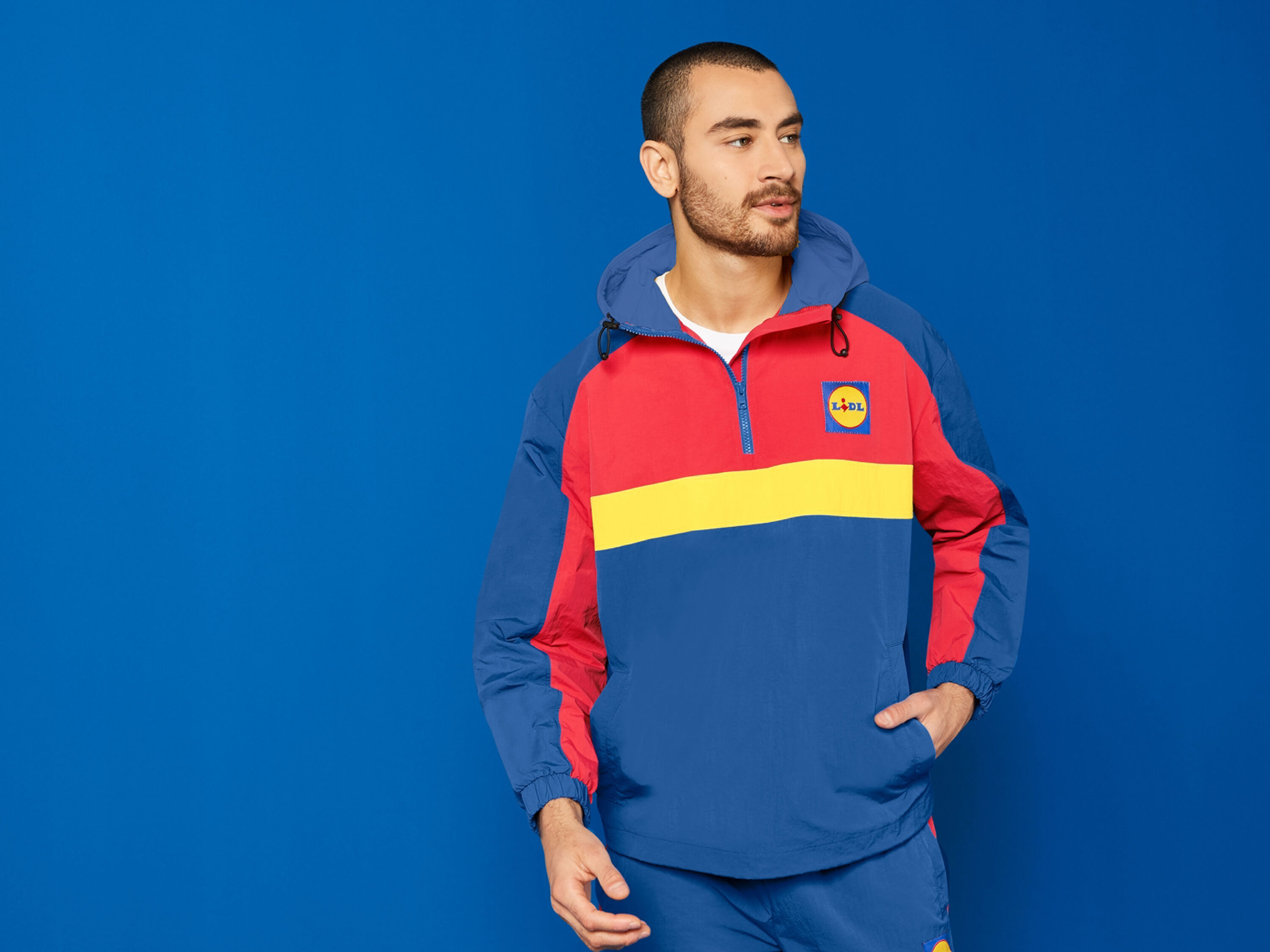 LIVERGY® Herren Jacke mit Lidl-Print