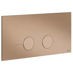 Gessi316 Betätigungsplatte für Viega Prevista, 54621030, Farbe: Kupfer PVD