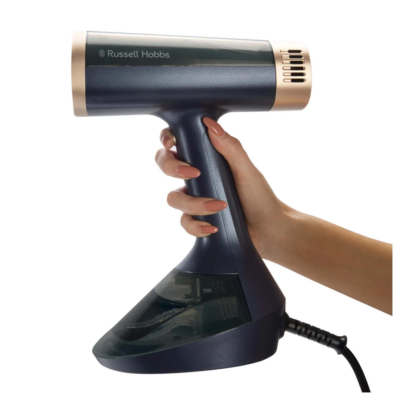 Russell Hobbs Steam Genie VacuSteam kledingstomer, 1500 W, Blauw, 200 ml reservoir
