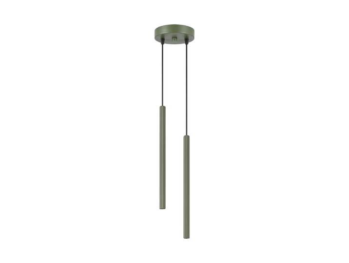 Design Pendellampe „Arche“ - 2-flammig Olivgrün Sollux Lighting