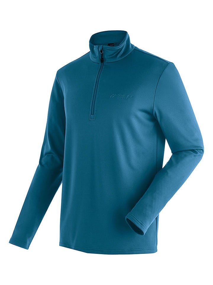 Maier Sports Funktionslongsleeve "Felix" in Blau - 50