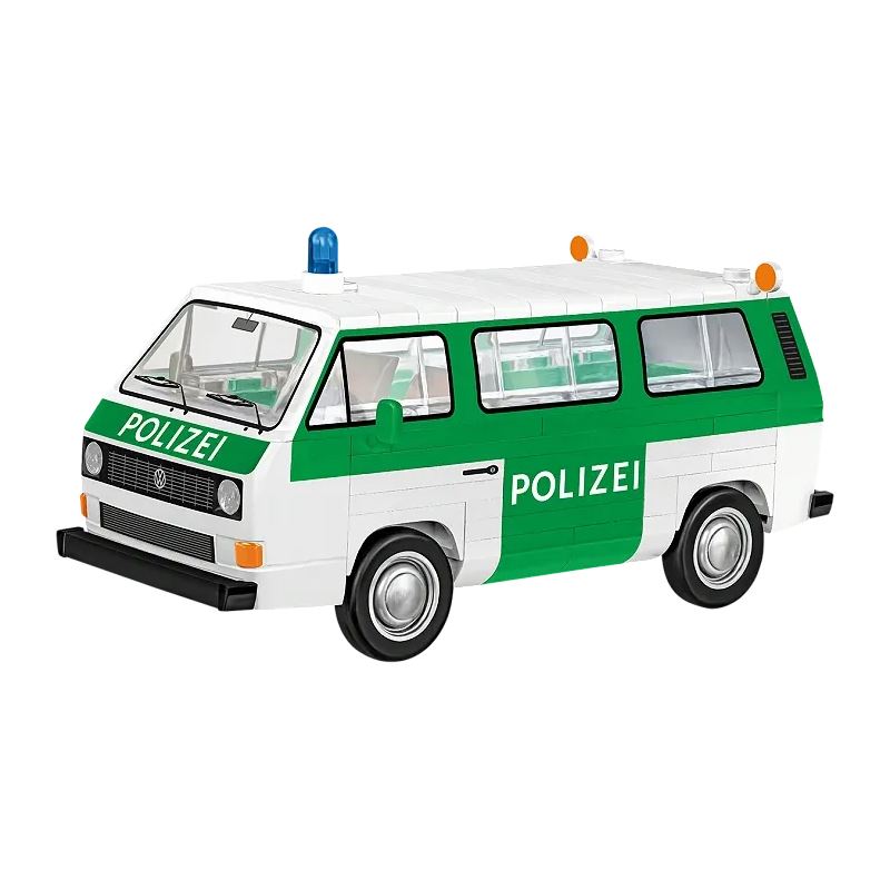 Cobi Volkswagen T3 Polizei (Maßstab 1:35)