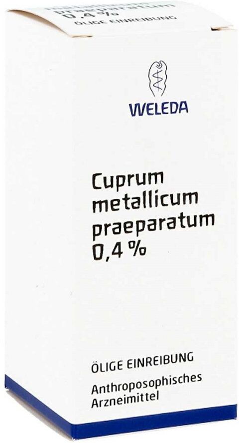 Cuprum Metallicum Praep. 0,4% ölige Einreibung