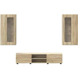 vidaXL, TV Möbel, Rivka Wall cabinet +TV cabinet with 2 drawers (39 x 39 x 30 cm)