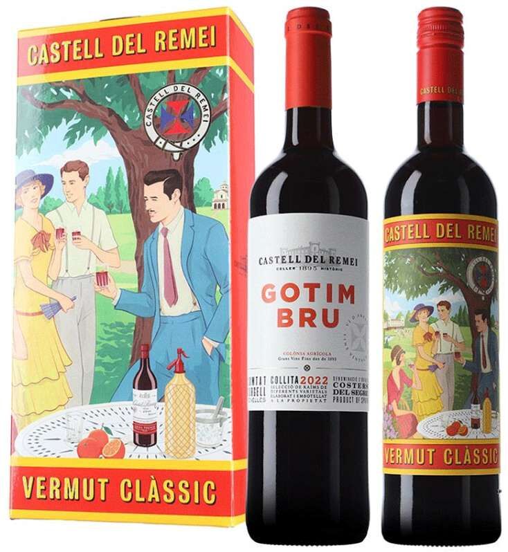Castell del Remei Gotim Bru Vermut Classic D.O. Costers del Segre 750ml Estuche