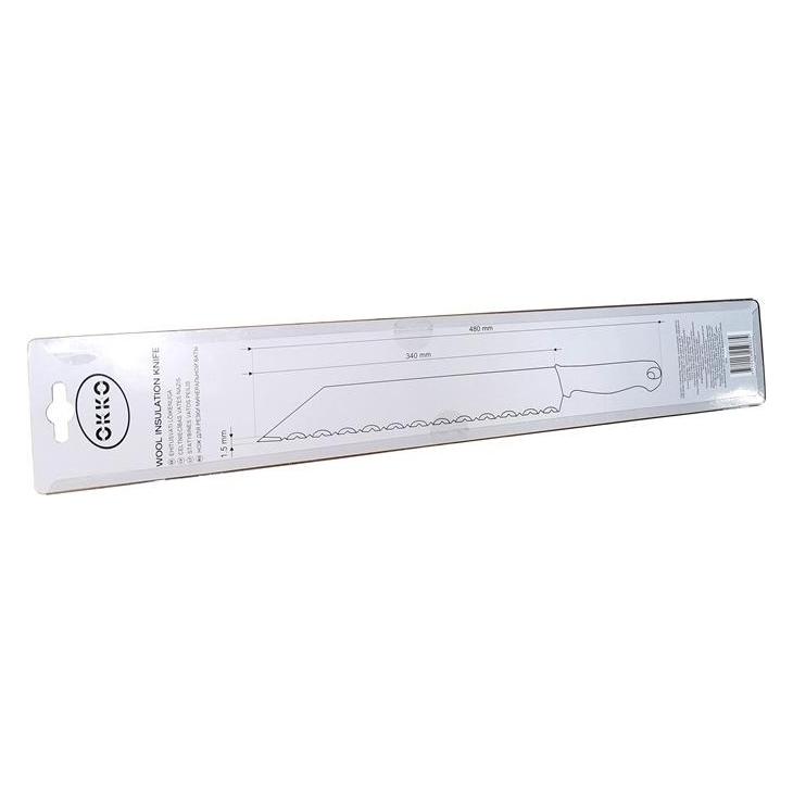 Okko KNIFE FOR MINERAL WOOL 480MM VG128 (VG128)