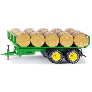 siku Landwirtschaftsfahrzeug 2891, Rundballenanhänger, Maßstab 1:32