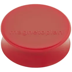 magnetoplan Magnet Ergo Large 1665006 34mm rot 10 St./Pack.
