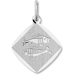 Sternzeichenanhänger ONE ELEMENT "Fische Sternzeichen Anhänger aus 925 Silber", silber, Schmuckanhänger, Damen, Fische, Silber 925 (Sterlingsilber), Sternzeichen-Anhänger – charmante Geschenkidee voller Persönlichkeit