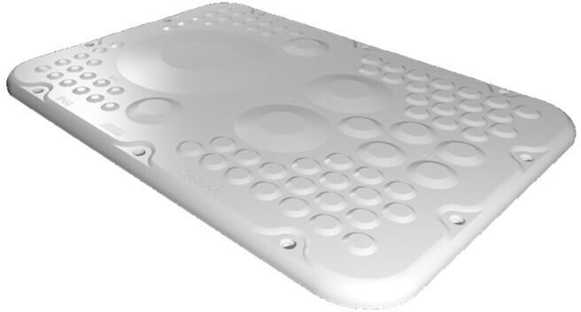 Rittal Poignée à manette B avec insert de sécurité SZ 2575.000 (2575000)