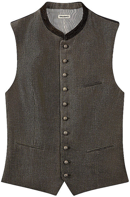 GOTTSEIDANK Trachtengilet  KONSTANTIN dunkelrot   98 98