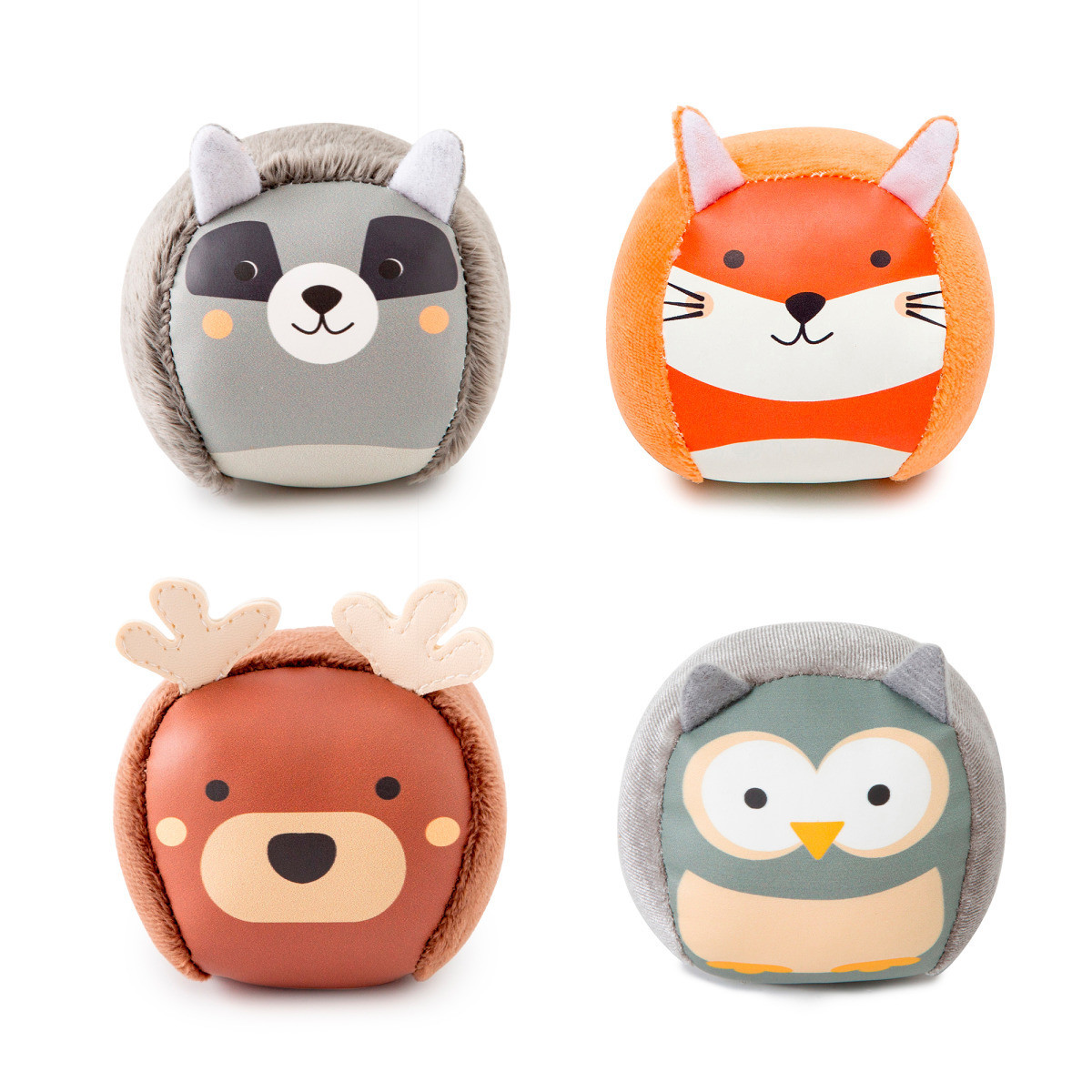 Little Big Friends Sada van ballen Roly Poly Les