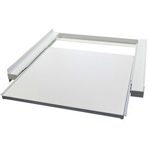 Scanpart Zwischenbaurahmen 0150120106, mit Ablage, für Waschmaschine und Trockner, 53 x 60 cm