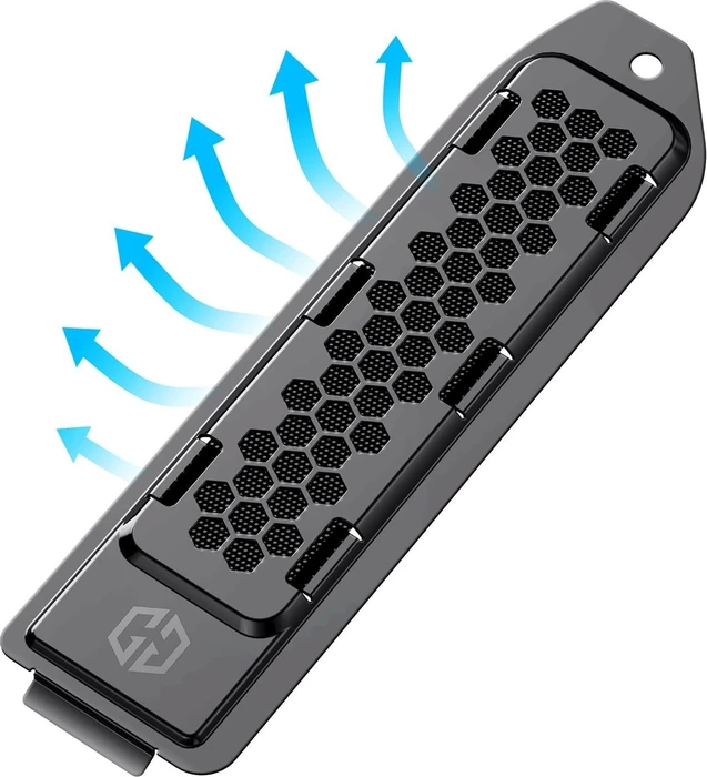 Graugear Kühler mit Abdeckung für PS5 M.2 | Farbe schwarz