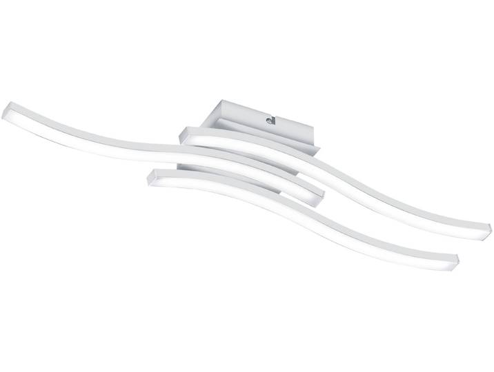 REALITY LEUCHTEN LED Deckenleuchte Route , weiß, 3, H: 7cm, 1 Stk., Leuchten, moderne Deckenlampe 3-flammig, LEDs mit 3x 500 Lumen, LED Deckenleuchte