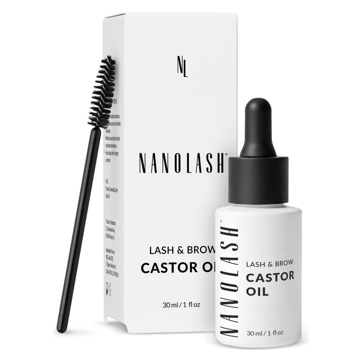 NANOLASH Lash &amp, Brown Castor Oil 100% olejek rycynowy do brwi i rzęs 30ml (70079187)