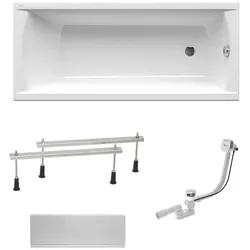 SAT Fusion Rechteck-Badewanne SATVR150APNPC