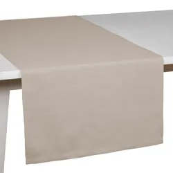 Pichler Leinen Tischwäsche Pure Tischläufer 50x150 cm | sand - beige