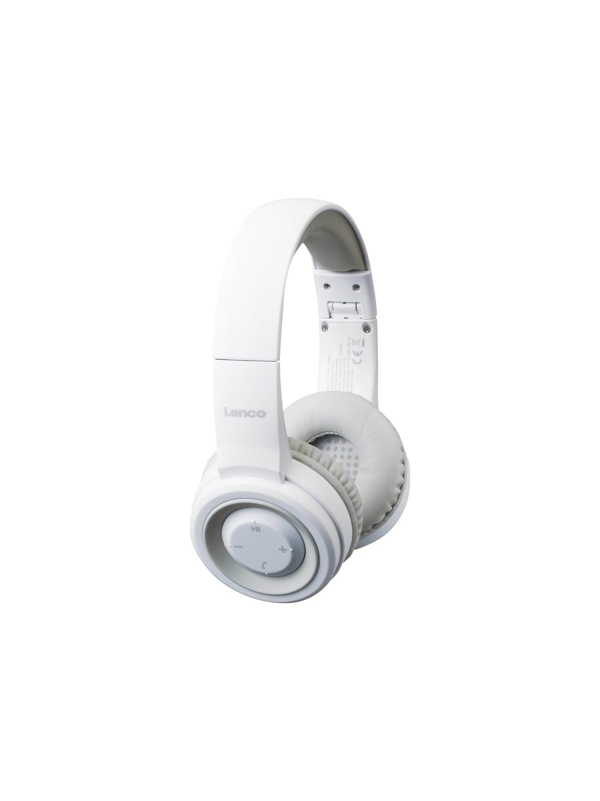 Lenco HPB-330WH - Headphones - Splashproof - Bluetooth